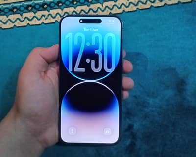 i phone 14 pro max non pta 256 jb all ok just unwater pick