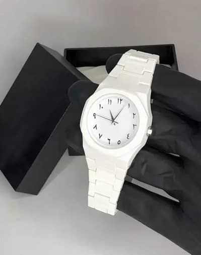 White Arabic Aura watch