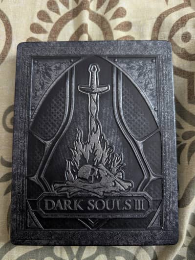 Dark souls 3 Steel Book with game disk