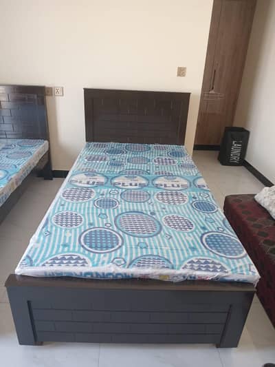 Brand New Single Bed With Mattress (Grand Azaadi sale is here).