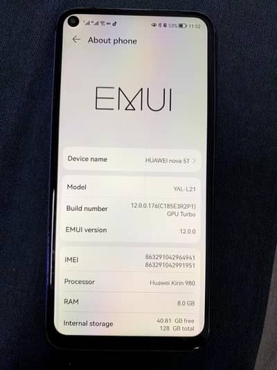 Huawei Nova 5T