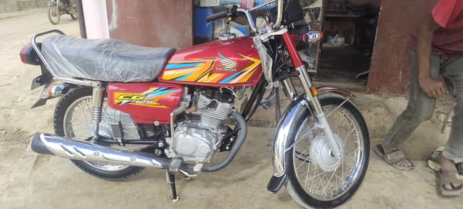 Honda cg 125 2026 1000 hazar kilometer Chala hy bs 03182745788