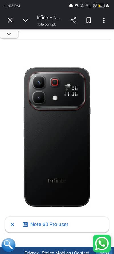Note 60 pro exchange possible