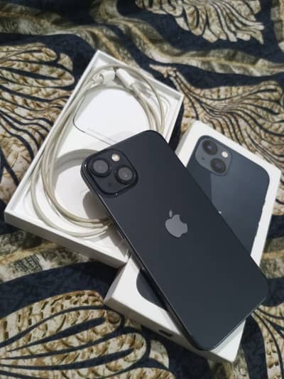 Apple iPhone 13 with box charger