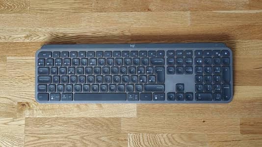 Logitech MX keys Backlit rechargeable keyboard