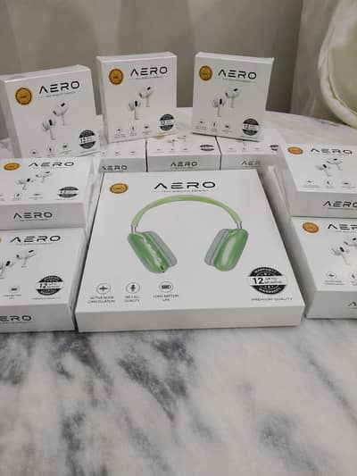 air birds and headphone