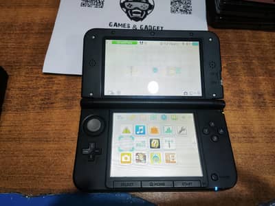 Nintendo 3DSXL - Black and Grey Colors - Good Condition - COD