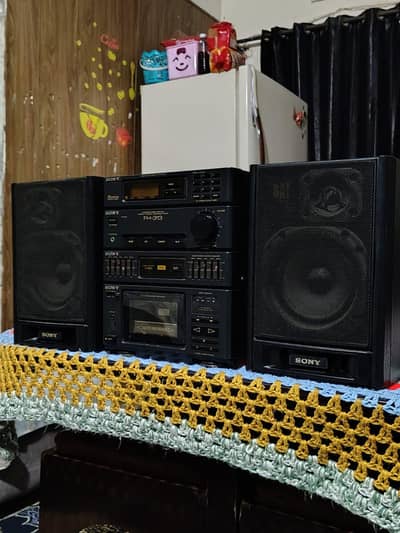 sony stereo sound system made in japan