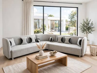 L shape sofa set- Sofa set - Poshish sofa set- Decent sofa set- Sofa