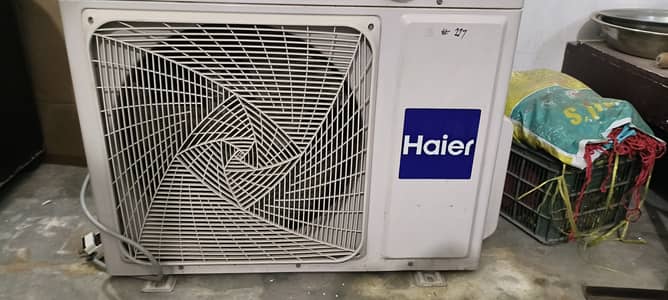 haier 1.5 t inverter hot and cold in warranty