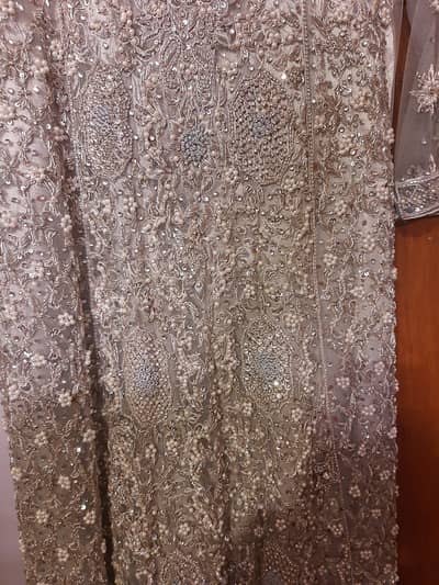 New metallic grey engagement dress ( medium to Large size)