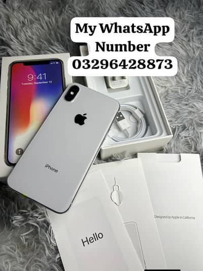 IPhone X 256GB PTA Approved for sale
