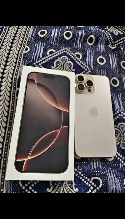 Apple iPhone 16 Pro Max 91% and 256gb 10/09