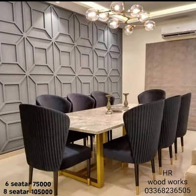 8 seatar dining table set/4+6+8 chairs dining set(manufacturers