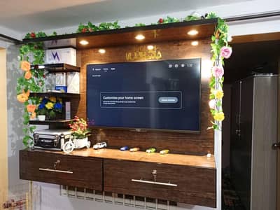 led rack with two draws excellent condition