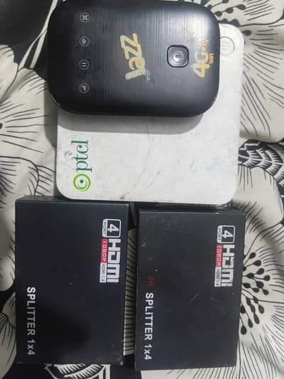 ptcl android box jaz 4g device 2 spliter box 1×4