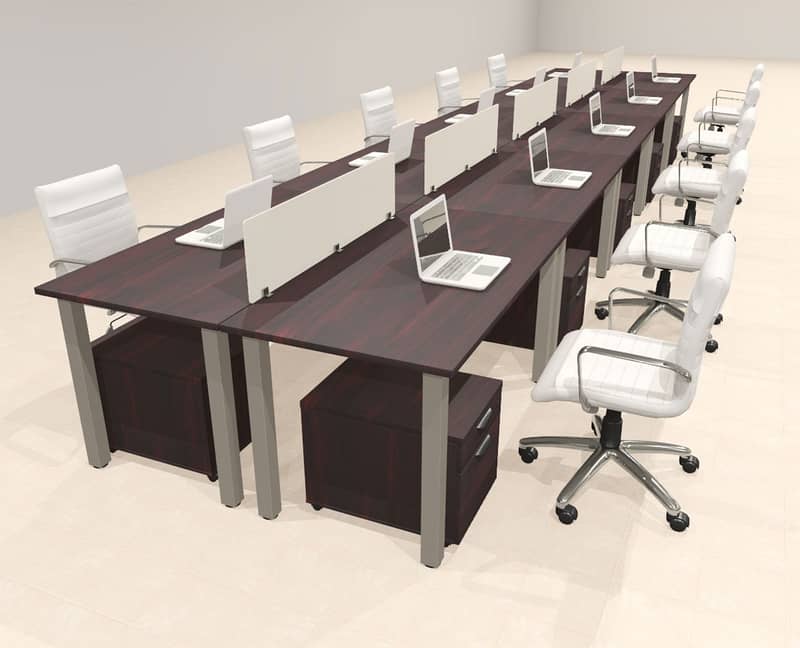 cluster | study table | computer table | work station | office table 0