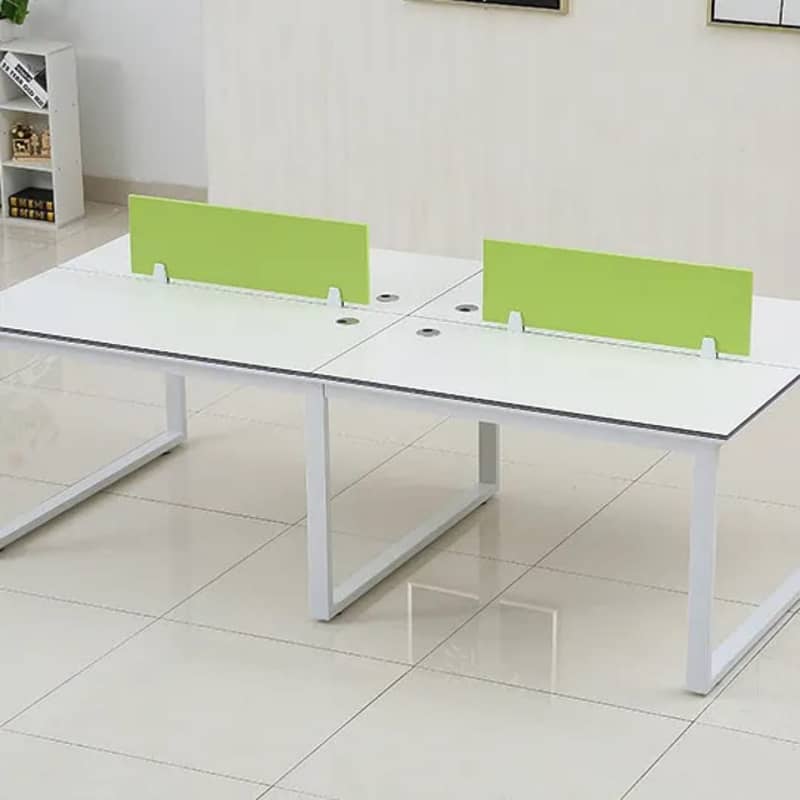 cluster | study table | computer table | work station | office table 18