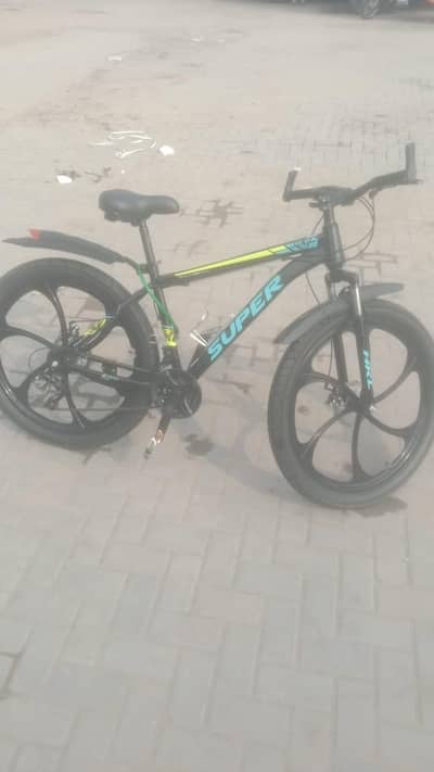 Super Sports Bicycle 26" Disc Brake Gear Cycle Excellent Condition