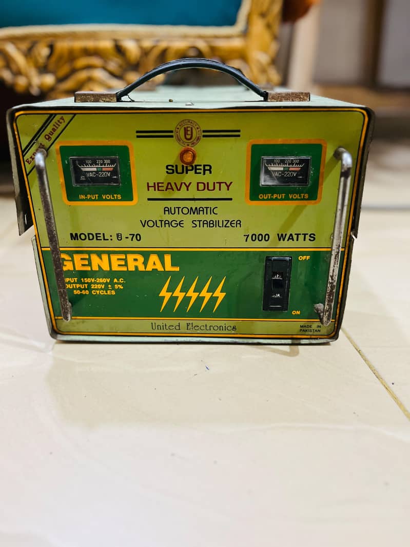 Automatic Voltage Stabilizer(7000 WATTS) 0