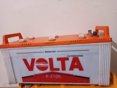 Volta P-210s Good health battery  23 plates  12 volt