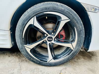 Rims with Low profile tyres