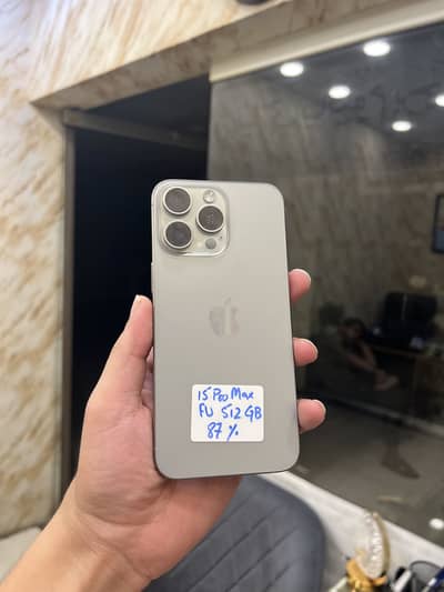 Iphone 15 Pro Max 512gb Natural & Cable Pack | Non approved