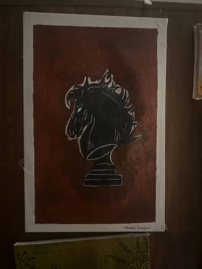 Horse Painting on Canvas