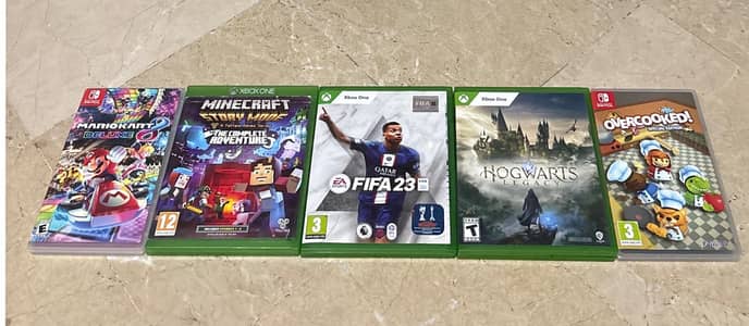 Xbox one and nintendi switch games under 7000