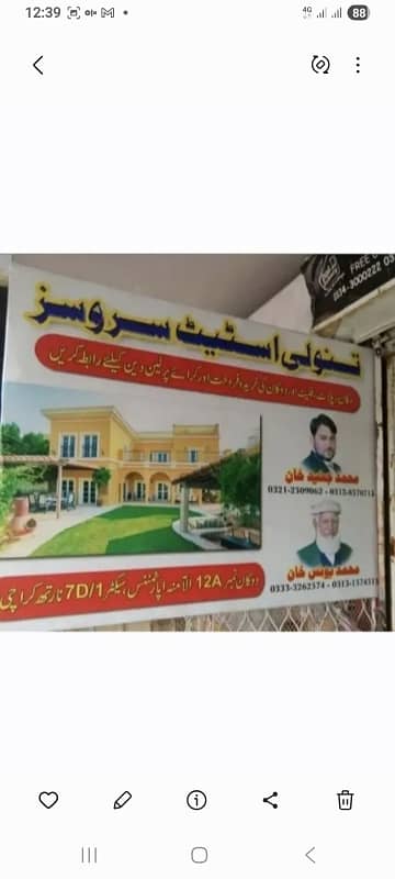 Prime Location Residential Plot Spread Over 240 Square Yards In North Karachi - Sector 7-D3 Available