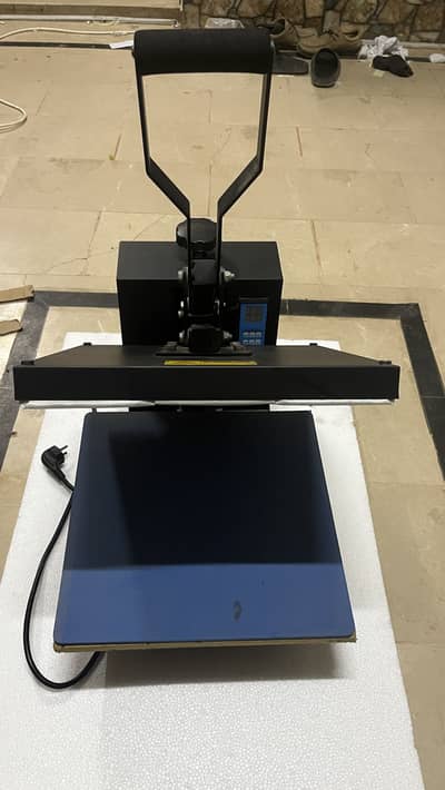 Commercial Heat Press Machine 15x15 Clamshell Sublimation Press
