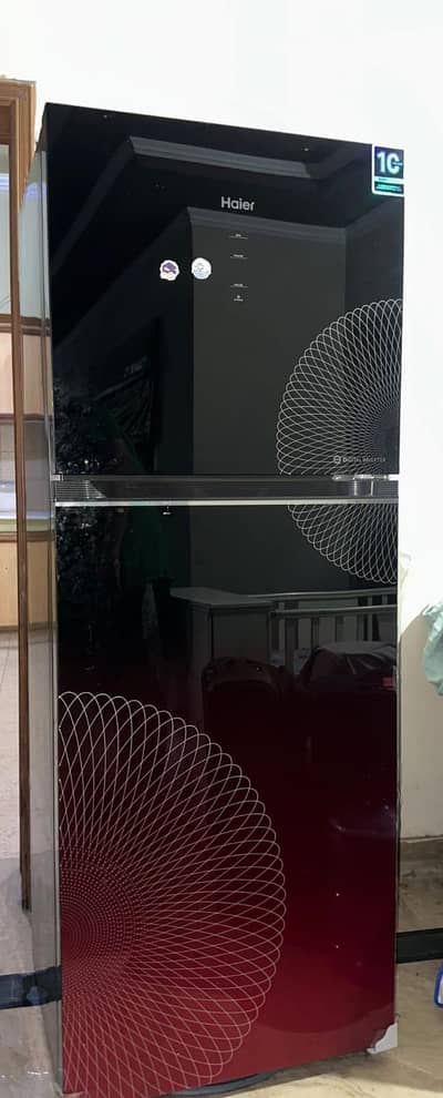 Haier DC 408L Red Glass