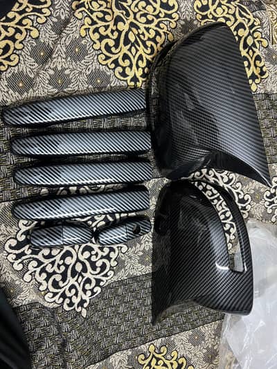 BATMAN STYLE CARBON FIBER MIRROR COVERS FOR REBIRTH
