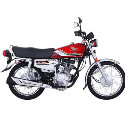 Honda cg 125s self start red/ peshawar registered/ excellent condition