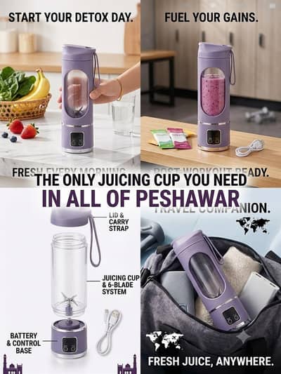 Portable Electric Juicer