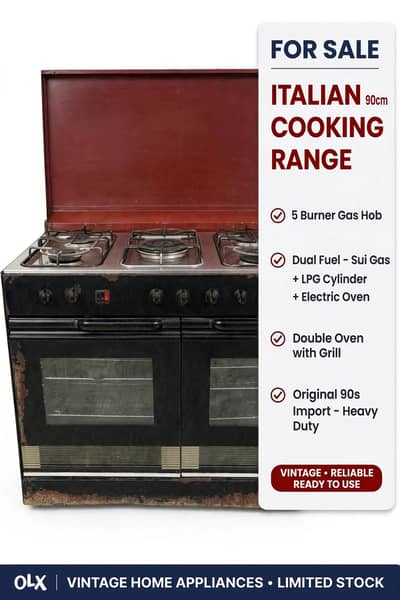 Italian Cooking Range