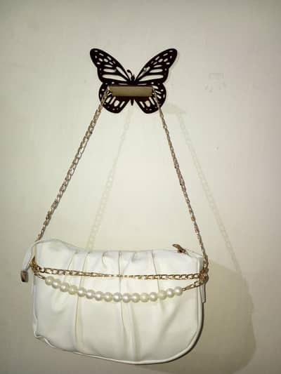 White handbag for sale