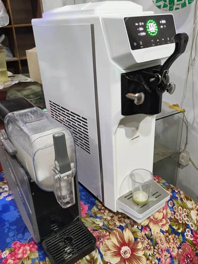 ice cream and slush Macking machine
