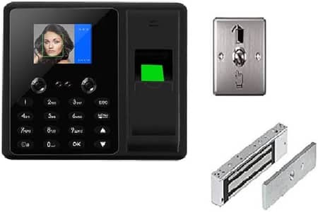 Zkteco mobile app attendance machine security door lock access control