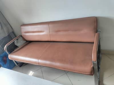 5 Seater Leather sofa