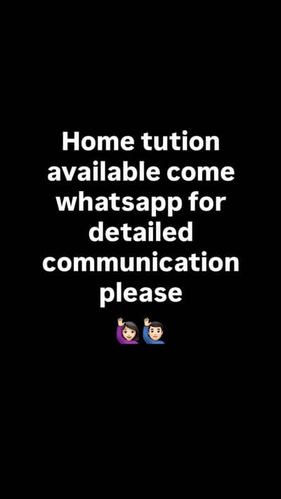 Home tution DHA Phase 1,2,3,4,5,6,7