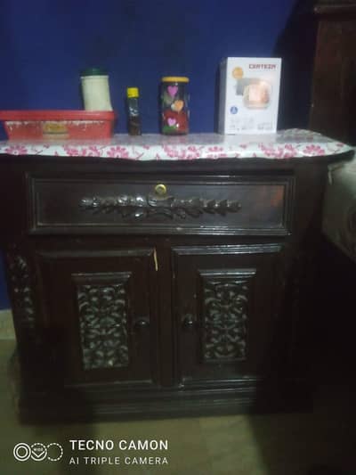 wooden Furniture bed dressing