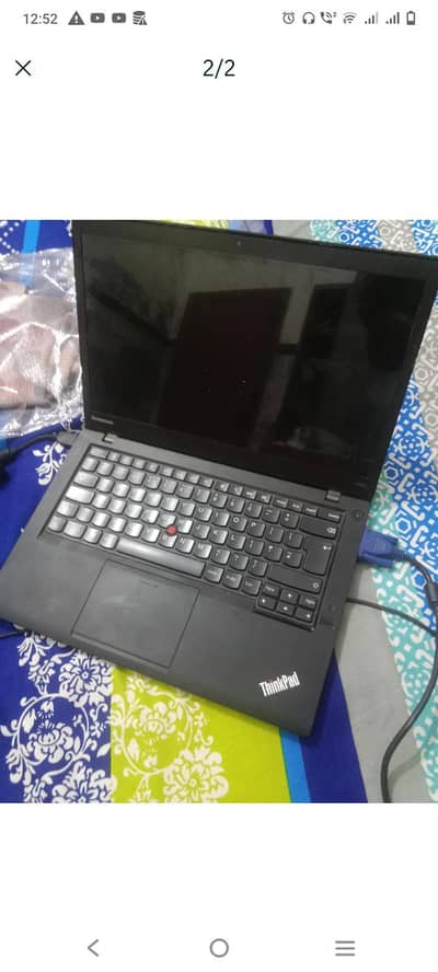 Lenovo think pad laptop -screen black -urgent sale