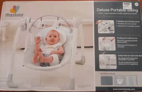 Mastella baby swing just like new