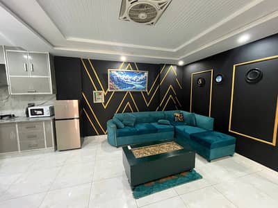 Spacious Ultra Luxury 1 Bed Fully Furnished BHK Apartment For Rent In Sector E Bahria Town