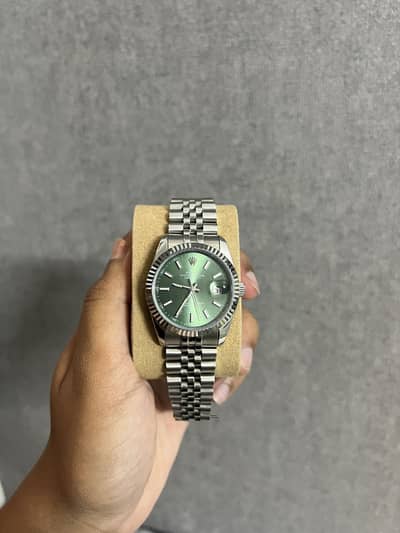 Rolex Date Just Green Dial A+ grade
