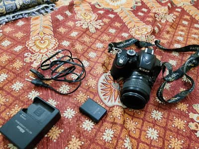 Nikon D3200 DSLR Camera with 18-55mm Lens | Excellent Condition