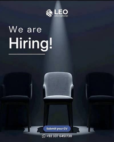 WE ARE HIRING MALE AND FEMALES STAFF FOR ONLINE WORK