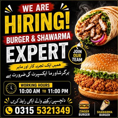 burger, zinger burger expert