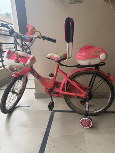 Girl bicycle